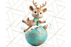 Christmas Ornament Clipart PNG Cute Holiday Illustrations Product Image 2