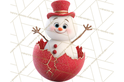 Christmas Ornament Clipart PNG Cute Holiday Illustrations Product Image 4