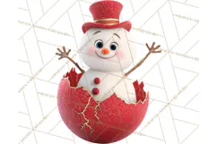 Christmas Ornament Clipart PNG Cute Holiday Illustrations Product Image 4