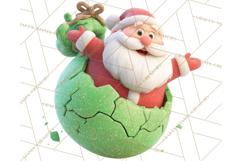 Christmas Ornament Clipart PNG Cute Holiday Illustrations Product Image 5
