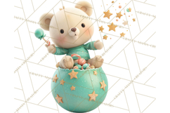 Christmas Ornament Clipart PNG Cute Holiday Illustrations Product Image 2