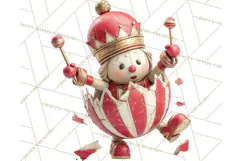 Christmas Ornament Clipart PNG Cute Holiday Illustrations Product Image 3