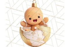 Christmas Ornament Clipart PNG Cute Holiday Illustrations Product Image 2