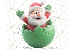 Christmas Ornament Clipart PNG Cute Holiday Illustrations Product Image 3