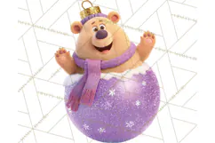 Christmas Ornament Clipart PNG Cute Holiday Illustrations Product Image 4