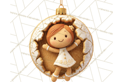 Christmas Ornament Clipart PNG Cute Holiday Illustrations Product Image 3
