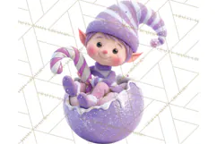 Christmas Ornament Clipart PNG Cute Holiday Illustrations Product Image 4