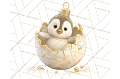 Christmas Ornament Clipart PNG Cute Holiday Illustrations Product Image 5