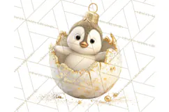 Christmas Ornament Clipart PNG Cute Holiday Illustrations Product Image 5