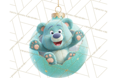 Christmas Ornament Clipart PNG Cute Holiday Illustrations Product Image 2