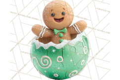 Christmas Ornament Clipart PNG Cute Holiday Illustrations Product Image 4