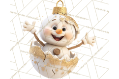 Christmas Ornament Clipart PNG Cute Holiday Illustrations Product Image 2