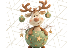 Christmas Ornament Clipart PNG Cute Holiday Illustrations Product Image 4