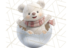 Christmas Ornament Clipart PNG Cute Holiday Illustrations Product Image 5