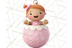 Christmas Ornament Clipart PNG Cute Holiday Illustrations Product Image 2