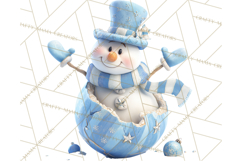 Christmas Ornament Clipart PNG Cute Holiday Illustrations Product Image 5