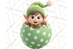 Christmas Ornament Clipart PNG Cute Holiday Illustrations Product Image 2