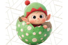 Christmas Ornament Clipart PNG Cute Holiday Illustrations Product Image 3