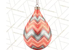Retro Ornament Clipart PNG, Vintage Christmas Clip Art Product Image 2
