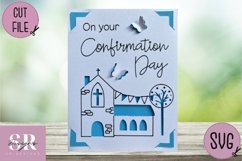 Confirmation insert card | Paper cutting | Cricut Joy card Product Image 3