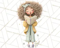 Christmas Carolers Clipart PNG, Holiday Choir Clip Art Product Image 2