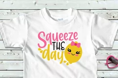 Squeeze the day | Lemon SVG Product Image 2