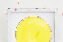 Leopard And Shimmery Circle Sublimation Frames Product Image 8