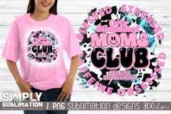 Overstimulated Moms Club Sublimation Png Product Image 1