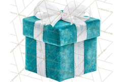 Christmas Gifts Clipart PNG, Realistic Holiday Presents Product Image 3