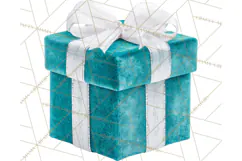 Christmas Gifts Clipart PNG, Realistic Holiday Presents Product Image 3