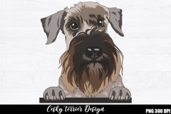 Cesky terrier Sublimation, Cesky terrier PNG design Product Image 1