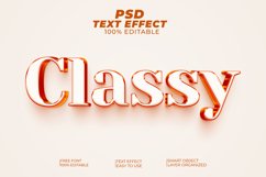 Classy Editable Text Effect Style Product Image 1