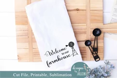 Welcome to our Farmhouse|Windmill SVG Product Image 3