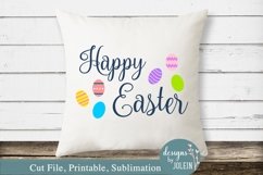 Happy Easter SVG, png, eps, sublimation, printable, JPEG Product Image 1