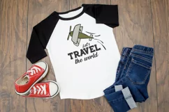Adventure SVG | Travel SVG | Lets Travel the world Product Image 2