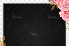 16 Black Luxury Pattern Digital Papers Product Image 5