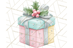 Christmas Gifts Clipart PNG, Realistic Holiday Presents Product Image 3