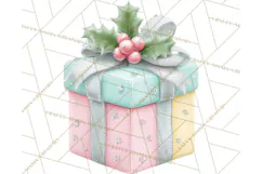 Christmas Gifts Clipart PNG, Realistic Holiday Presents Product Image 3