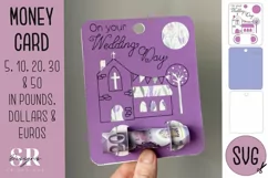 Wedding Money card | Paper cutting | Money card SVG Product Image 1