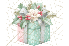 Christmas Gifts Clipart PNG, Realistic Holiday Presents Product Image 4
