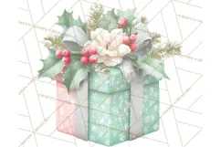 Christmas Gifts Clipart PNG, Realistic Holiday Presents Product Image 4