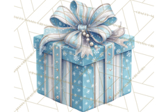 Christmas Gifts Clipart PNG, Realistic Holiday Presents Product Image 5