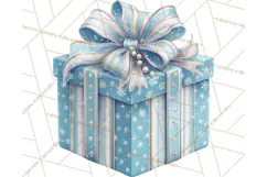 Christmas Gifts Clipart PNG, Realistic Holiday Presents Product Image 5
