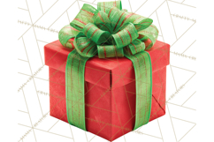 Christmas Gifts Clipart PNG, Realistic Holiday Presents Product Image 3