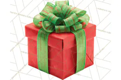 Christmas Gifts Clipart PNG, Realistic Holiday Presents Product Image 3