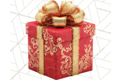 Christmas Gifts Clipart PNG, Realistic Holiday Presents Product Image 5