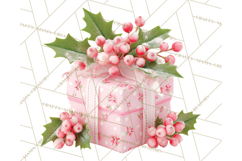 Christmas Gifts Clipart PNG, Realistic Holiday Presents Product Image 3