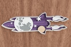 Transportation Laser Cut File - Spaceship Product Image 6