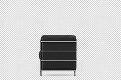 Isometric Arm Chair 3D isolated render Product Image 1