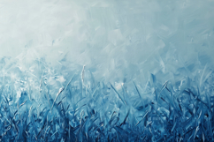 Blue Oil Paint Brushstrokes Texture Background Wallpaper Product Image 1